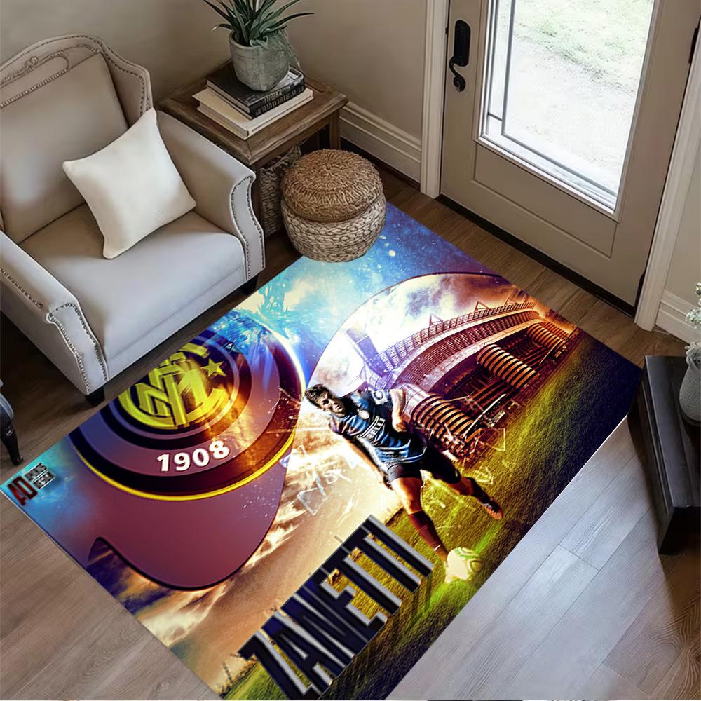 Turkish Football Player Action. Floor Mat Suitable for Playrooms Dormitory Foyer Balcony Anti-slip Rug Office home decor Wedding Party Gift