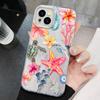 Чехол для телефона Дельфин Черепаха для iPhone 16 Promax 15Plus 14 13 12 Pro Max 11 X XR XS MAX 7 8 Plus SE2 Чехол-перышко