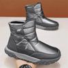 Модные мужские зимние ботинки в горячем стиле, хлопковые ботинки для мужчин, теплые ботильоны, трендовая универсальная обувь, противоскользящие ботинки, толстый плюш, уличные ботинки