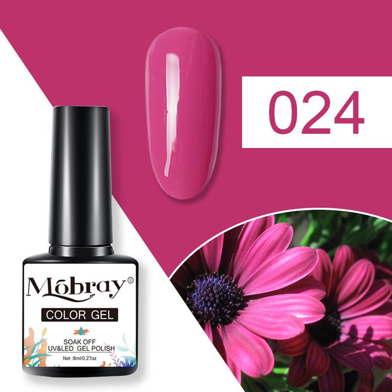 Mobray 80 цветов гель-лак для ногтей 8 мл полупостоянный гель-лак замачиваемый УФ-гель для дизайна ногтей