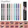Eyeliner Pencil Easy-Colored Waterproof Sweat-Proof Non-Smudge Beginner Color Eyeliner Waterproof Non-Smudge Pseudo-Fine