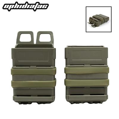 M4 Молле Клипса FastMag Охотничья Жилетка Подсумок Airsoft AR 5.56 Держатель Магазина Охотничий Быстрый Магазин Кобура Поясная Сумка