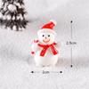 2025 Christmas Decoration Supplies Window Decoration Ornaments Sitting Posture White Plush Toy Old Man Snowman Doll