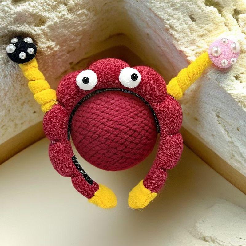 Причудливый грибной ободок на голову в стиле хай-скул - Стильный и креативный аксессуар для волос