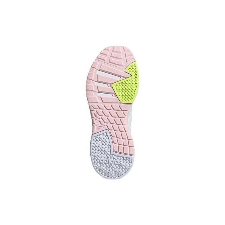 adidas Neo Roamer Сетчатые Кроссовки на Шнуровке с Цветными Блоками Универсальные Нескользящие Низкие Повседневные Кроссовки Женские розовые белые желтые FY6701
