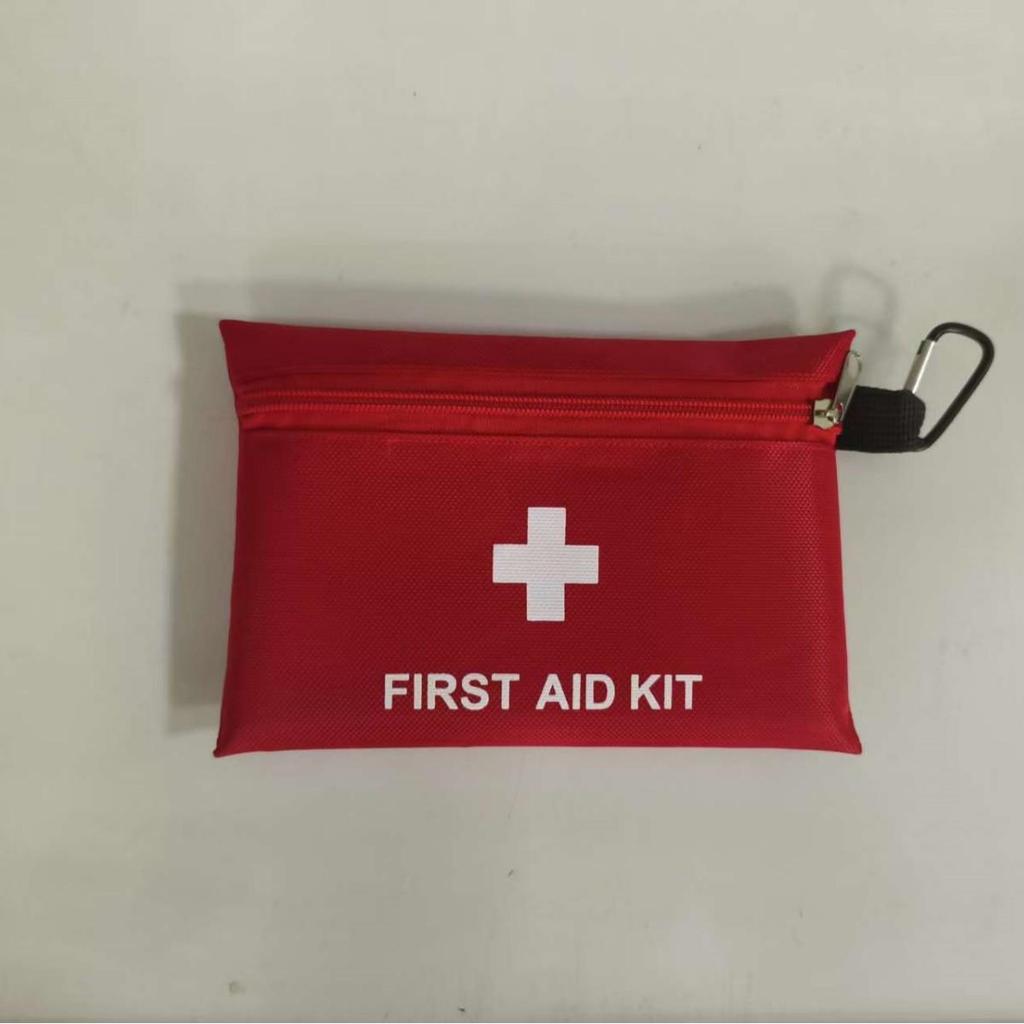 Thick Oxford Cloth Medical Emergency Bag - Compact First Aid and Medicine Storage with Zipper
