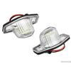 Car Number License Plate LED Light White For Honda Crv Fit Odyssey Jazz Hrv Frv CR-V Stream 12V SMD 18 LED Number Lamp