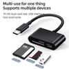 Laptop Data Transfer Memory Card Micro USB Card Reader USB Type-C OTG Adapter