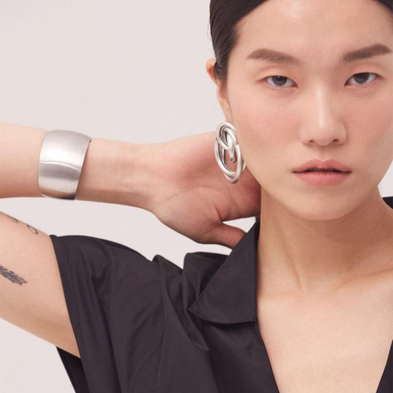 SUNDAY DISCO CLUB ERYKAH BANGLE SILVER
