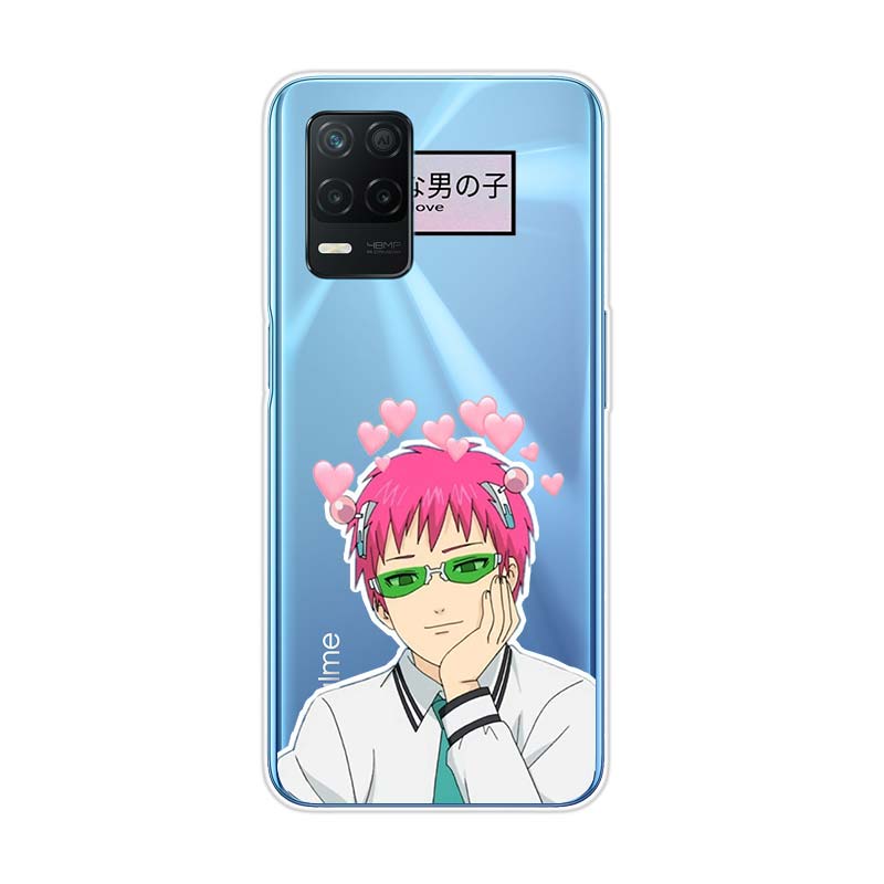 Катастрофическая жизнь Сайки К для Realme 8 8i V3 V5 GT Neo Flash Edition Explorer Master Neo2 Narzo 30 50i 50A C21Y чехол для телефона