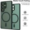 Coque Antichoc - BOOLING - pour Samsung Galaxy S26 Ultra - avec Anneau Magnétique - Vert Nuit - 2 Vitres