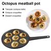 7 Holes Takoyaki Grill Pan Plate Non Stick Octopus Ball Maker Takoyaki Maker Home Cooking Baking Forms Mold Tray Kitchen Gadgets
