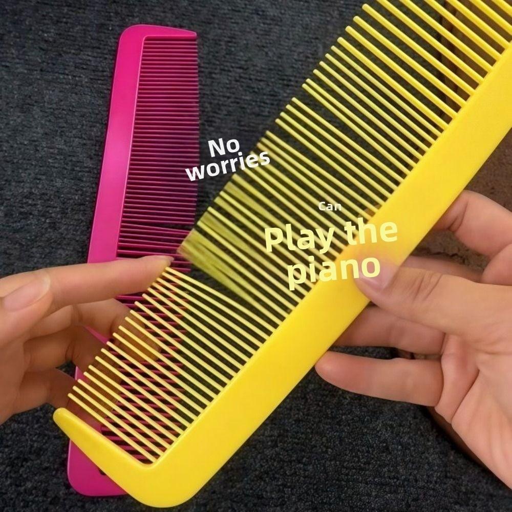 Распутывающая расческа для волос Массажная расческа для прямых волос Пластиковые массажные расчески Гигантская расческа Игрушки для снятия стресса