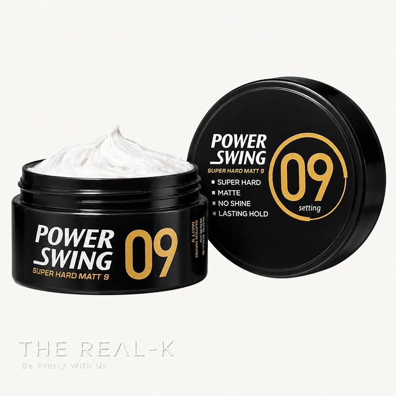 Mise En Scene Power Swing Super Hard Matte Hair Wax (09) 80g (Powerful Hair Fixation/Short Hair UP) (3 Options)