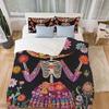 Skull Comforter Covers Printed Duvet Cover Bedding Set Suitable Children's Kids and Adults Warm Soft Breathable and Comfortable