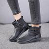 Boots Women's Autumn and Winter New Flat-soled Martin Boots Short Boots Medium Heel Casual Women's Shoes