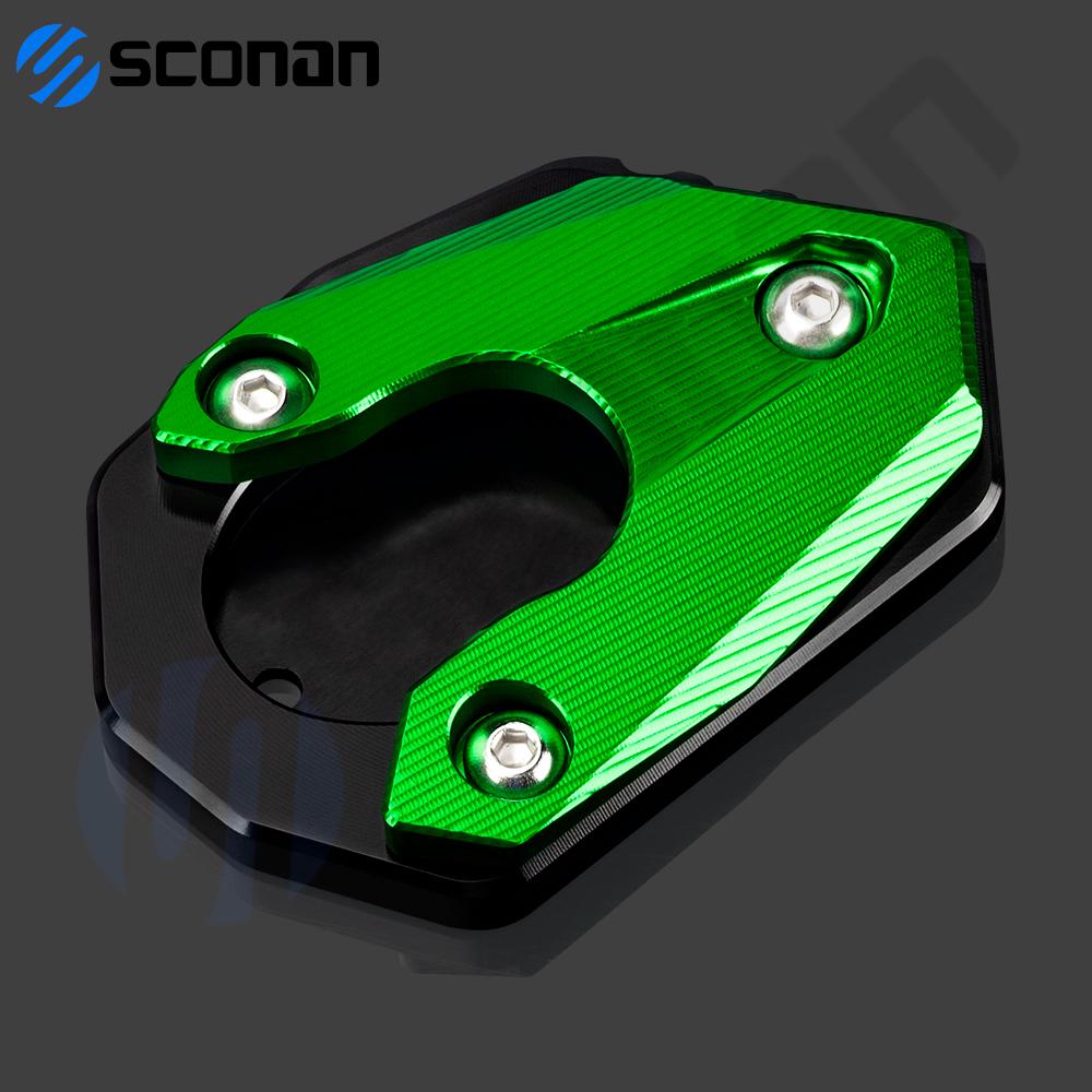 Аксессуары для мотоциклов для KAWASAKI NINJA 250 NINJA 300 NINJA 650 650R NINJA 1000 SX, боковая подставка, накладка, подставка