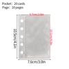 Binder Photocard Holder Kpop Photo Albums for Photocard Binder Cards Collect Book 10pcs Inner Pages Photocard Case
