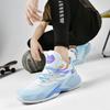 2025 новая мужская спортивная обувь сетчатая дышащая и легкая средняя высота баскетбольные кроссовки размер 36-45 студенческие кроссовки мужские