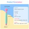 Cute Touch Screen Silicone Stylus for Kids Writing Drawing Pen Compatible with iPad Phone Tablet