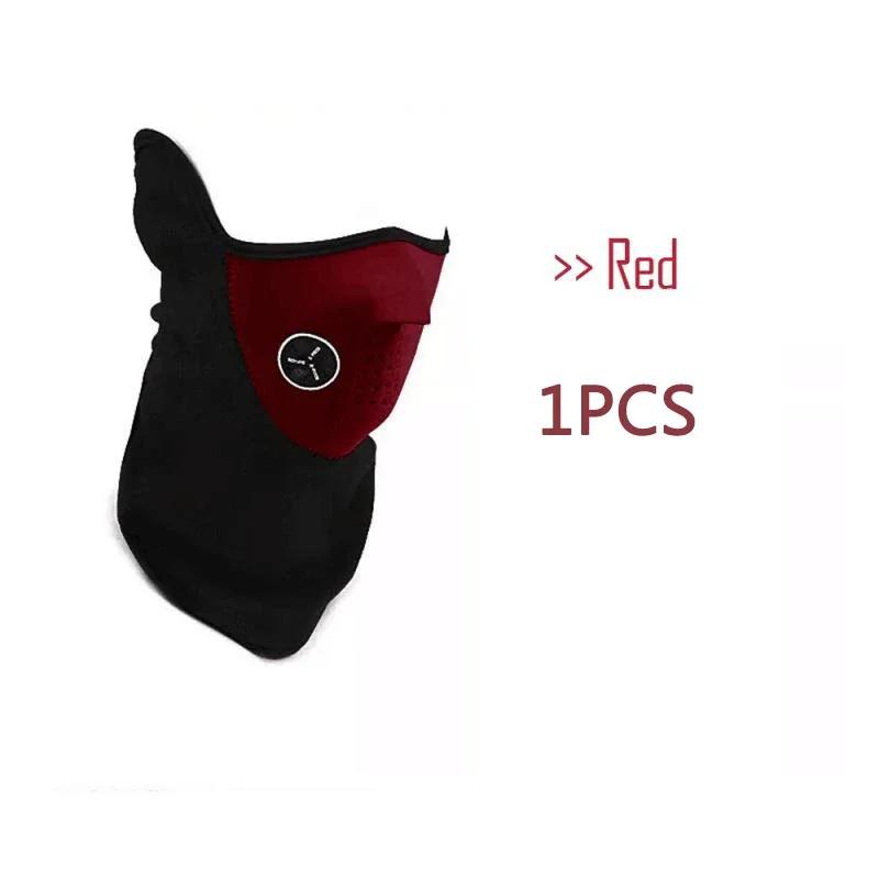 Зимняя велосипедная маска теплая ветрозащитная пылезащитная мотоциклетная полумаска дышащая сетка полярный флис термо лыжная маска для лица
