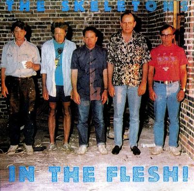 CD SKELETONS - In The Flesh FIENDCD178 Demon Records 1990 Япония Рок Б/У