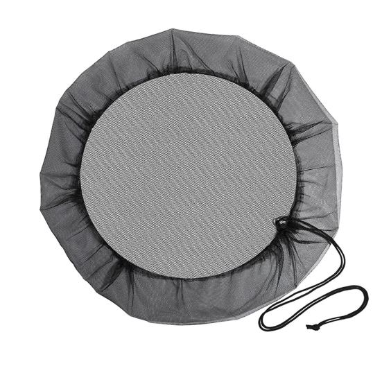 45659 шт. Уличный сетчатый чехол для бочки, затягивающийся шнур, ведро для сбора воды, защитный кожух, предотвращающий попадание листьев, мусора и мелких