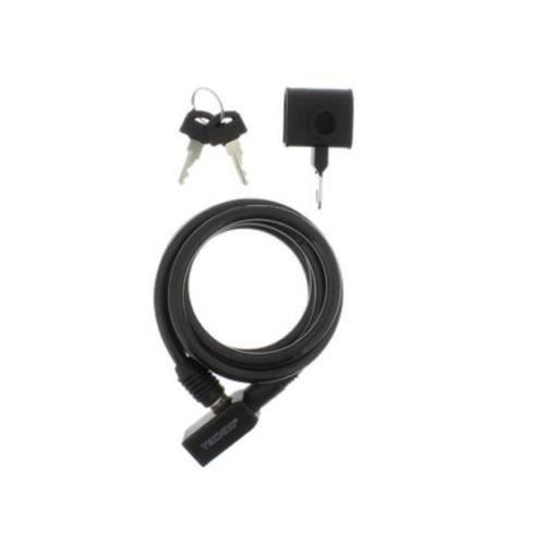Antivol - Techno - Verrou de câble - 150 cm - Imperméable - 2 clés