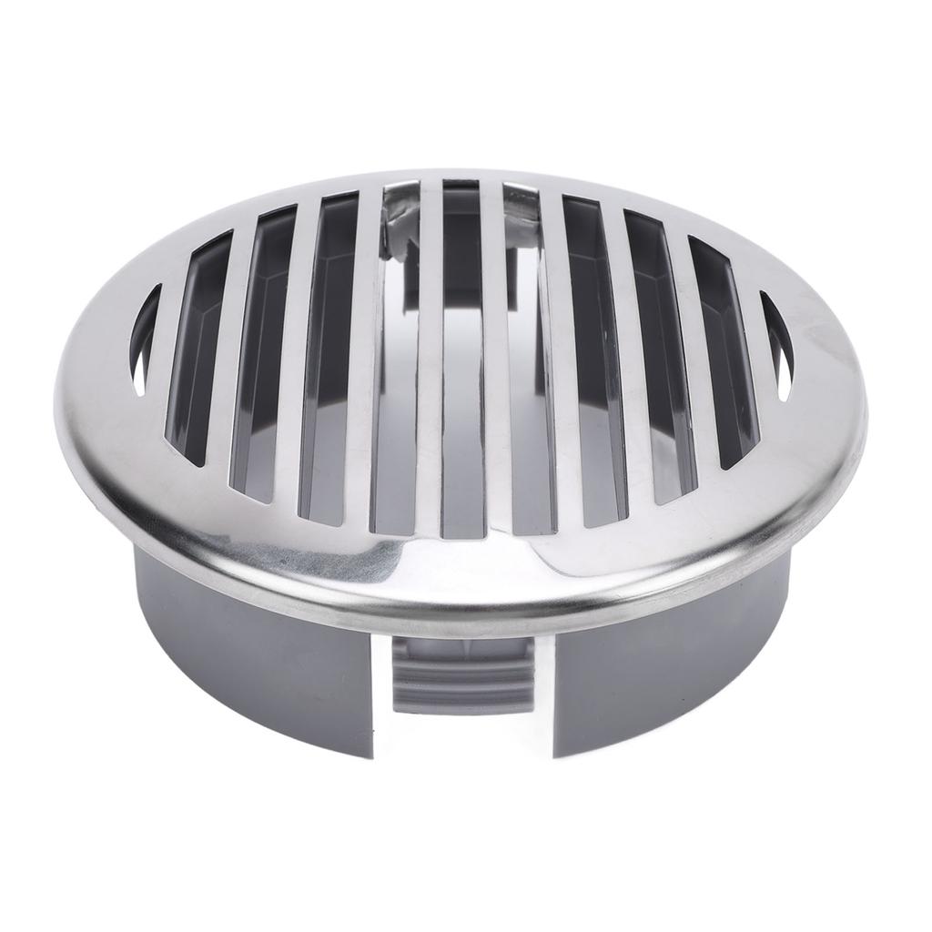 4PCS 4in Boats Airflow Vent Cover Enhanced Ventilation 316 Stainless Steel Decorative Marine Vent Cover for RV Yacht
