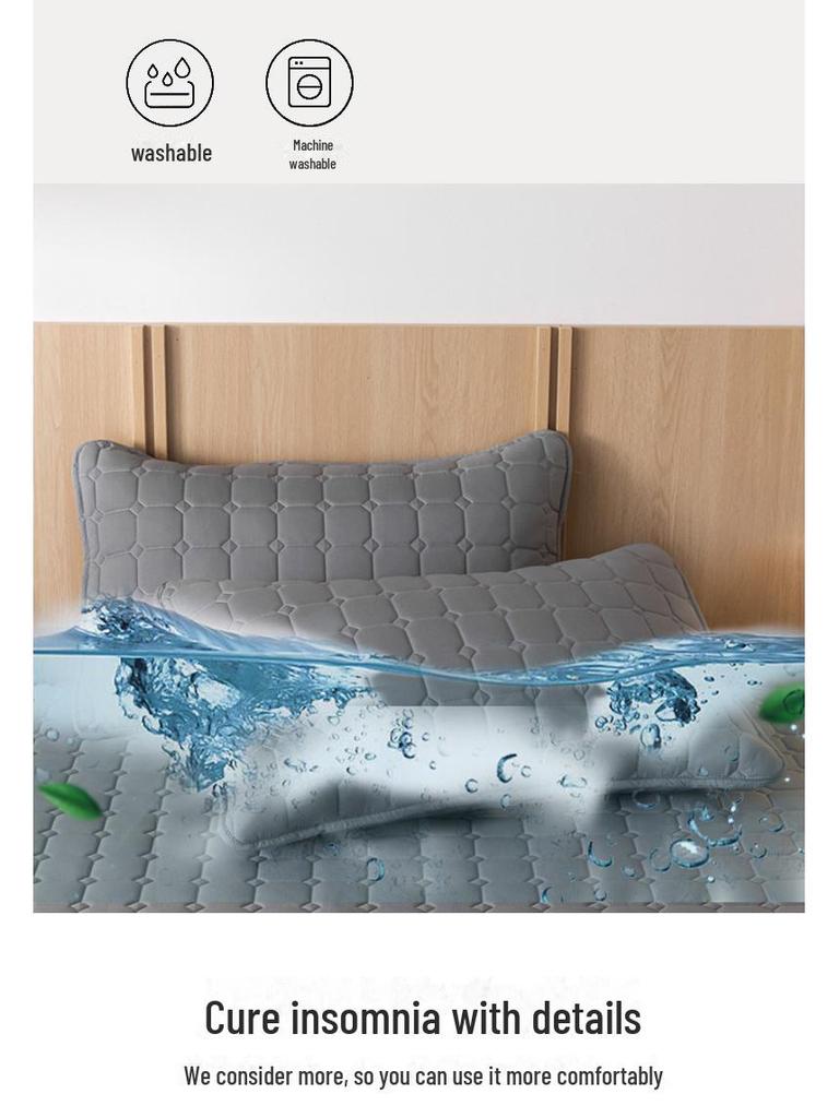 Утолщенное хлопковое стеганое покрывало и защитный чехол для матраса