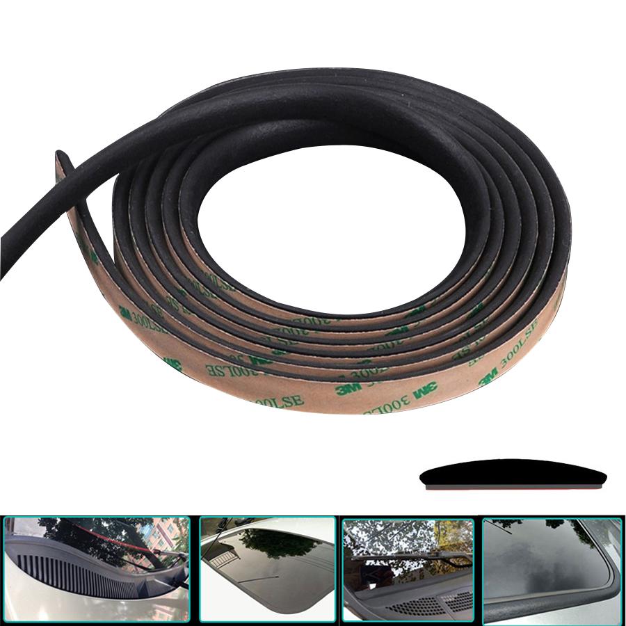 Car Front Window Sealant Rubber Sunroof Triangular Window Sealed Strip Seal Trim