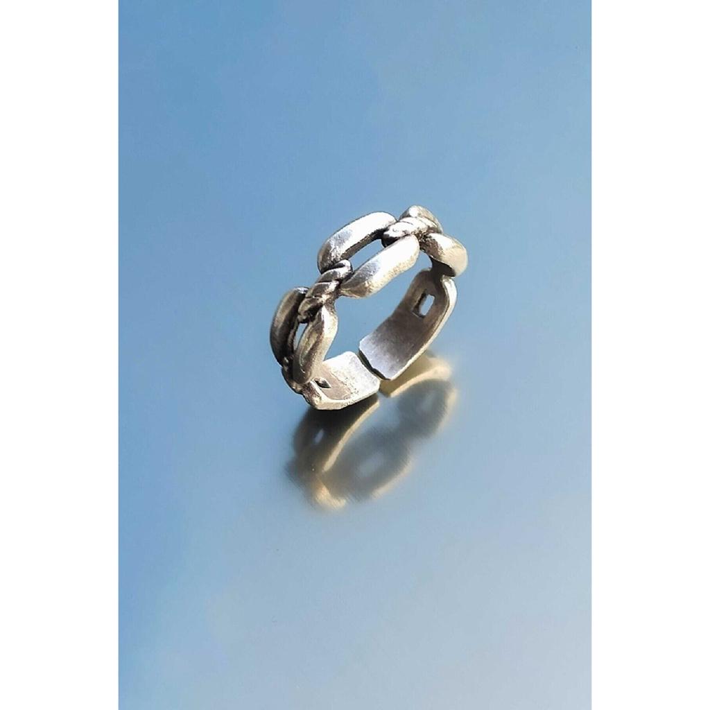 Модель с кольцом-цепочкой Регулируемая Черная Регулируемая