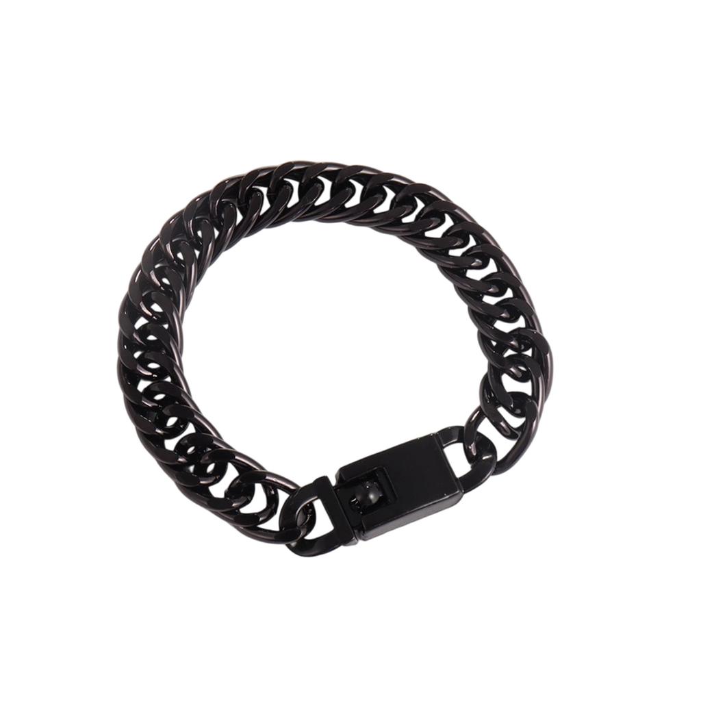 Men's Versatile And Stylish Alloy Double-clasp Bracelet Jewelry