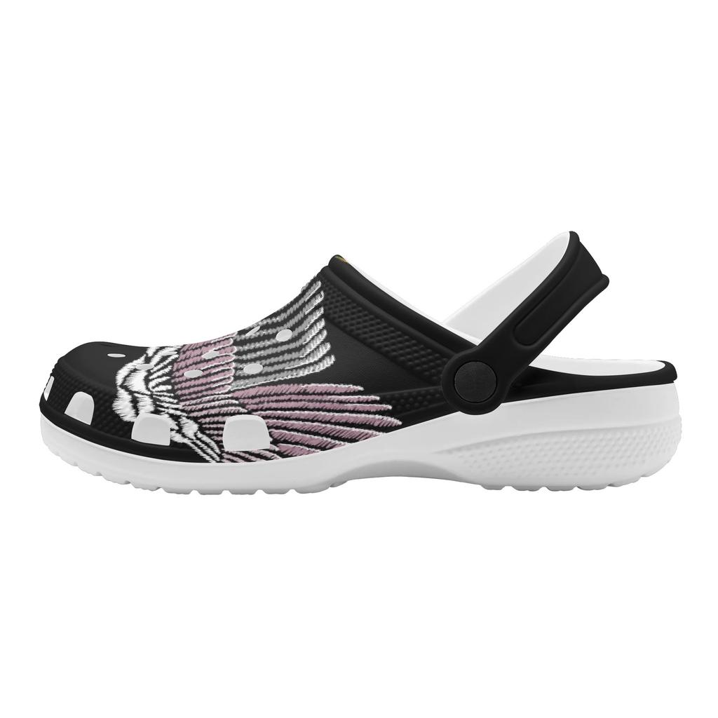 Cartoon Printed EVA Clogs for Women Men Breathable Lightweight Slip On Casual Footwear Soft Sole Summer Sandals Daily Walking