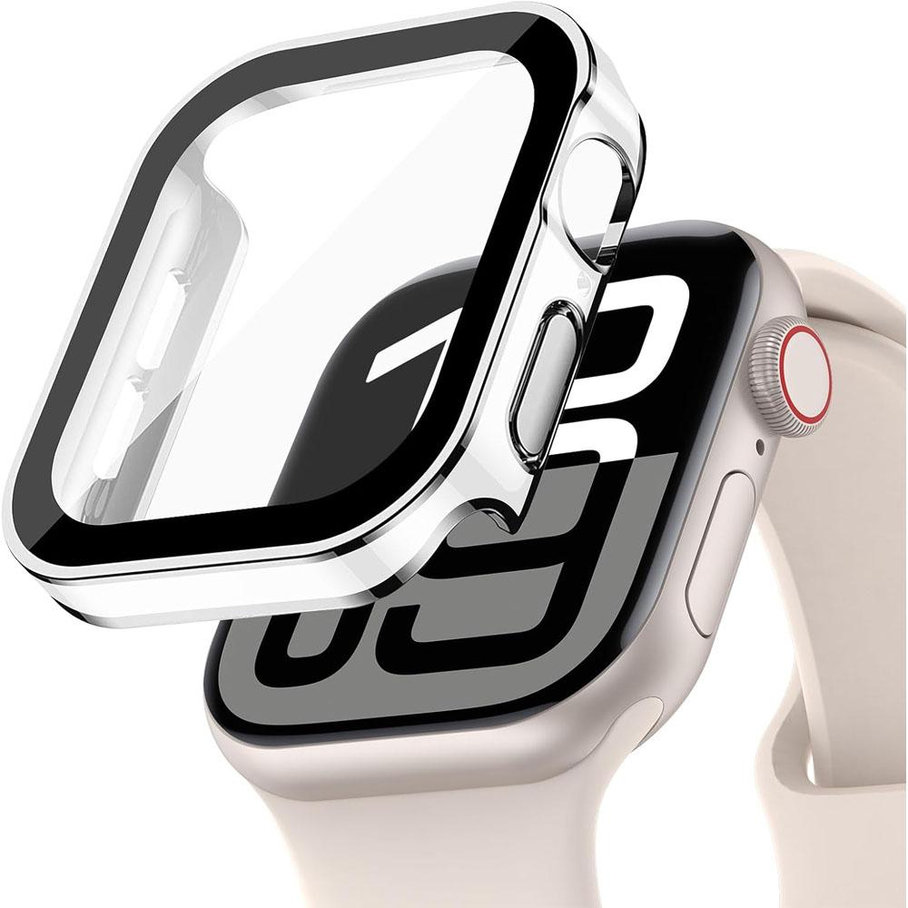 Screen Protector for Apple Watch Case 46mm 42mm 45mm 44mm 49mm 41mm 40mm Tempered Glass iWatch Series 10 7 8 9 SE 6 5 4 Ultra 2