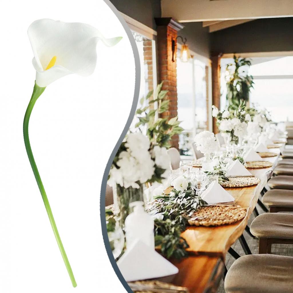 Фотография Искусственный цветок Рождественское Рождественское украшение 10 шт. Для дома и улицы