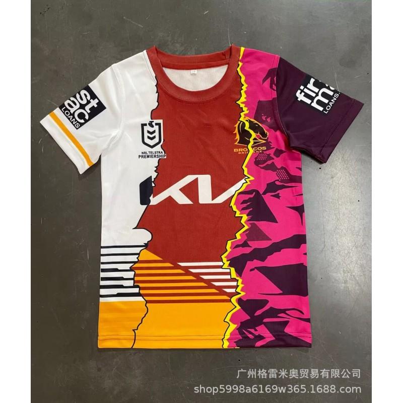 Soccer Training Jersey Men Women Rugby Series 2425 Samoa New Zealand Munster Anist Jester Lens Short Sleeve Breathable