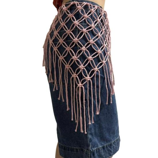 Elevate Your Look with This Stylish Sash for Pairing with Maxi Dresses Ring Crafted