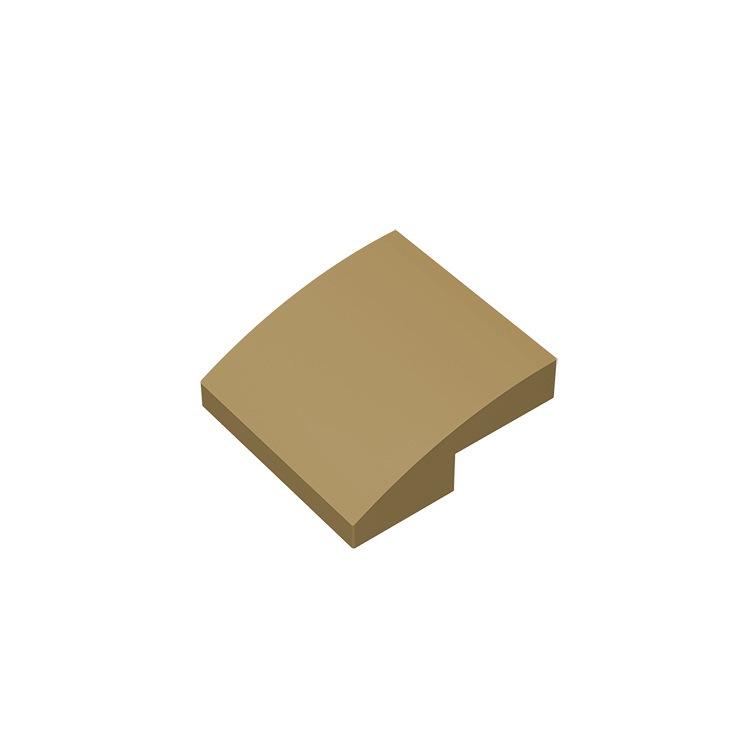 15068 Наклонный изогнутый 2x2x2/3 Кирпичи Коллекции Насыпью Модульные GBC Игрушки Для Технических MOC DIY Строительные Кирпичи Совместимые