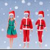 Рождественский костюм Платье для вечеринки Аксессуары для кук-девочек 11,8 дюйма Модная одежда для кук КЕН Подарок Игрушки для кукольного домика Детские игрушки