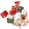 24 Pcs DIY Christmas Advent Calendar Boxes 24 Days Advent Countdown Gift Boxes Christmas Cardboard Number Boxes