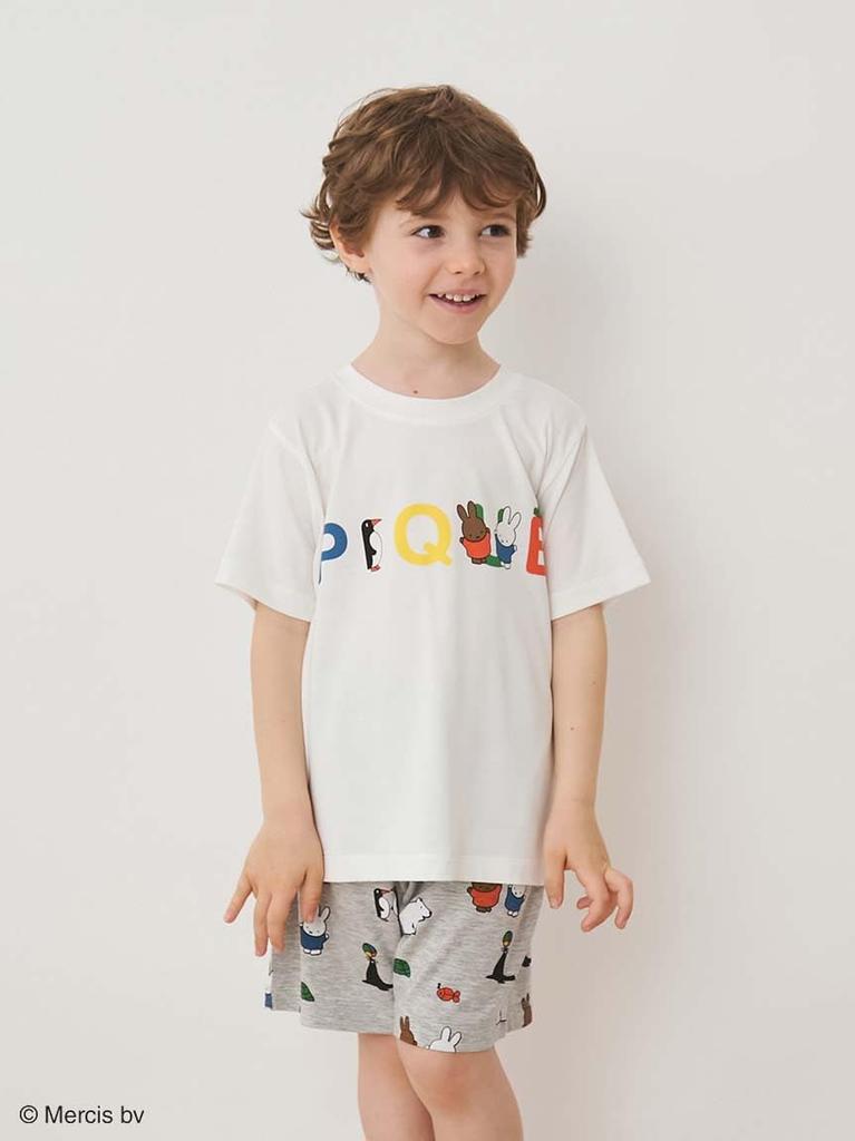 Gelato Pique DickBruna Kids Cool-Touch One-Point T-Shirt (PKCT254413OWHT100)