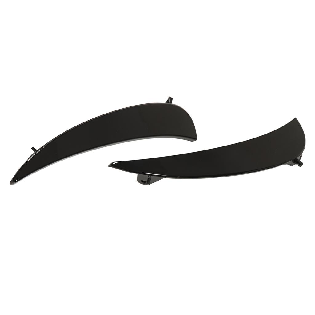 Замена глянцевой черной решетки противотуманных фар переднего бампера на Benz E?Класс W213 C238 AMG Line