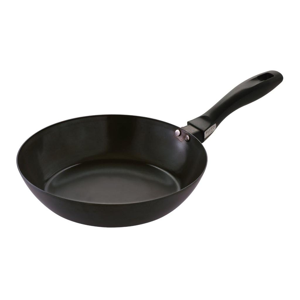 Fujita Metal Iron Frying Pan 26cm IH Compatible Saute Pan Made In Japan Sweet Craftsman 65908