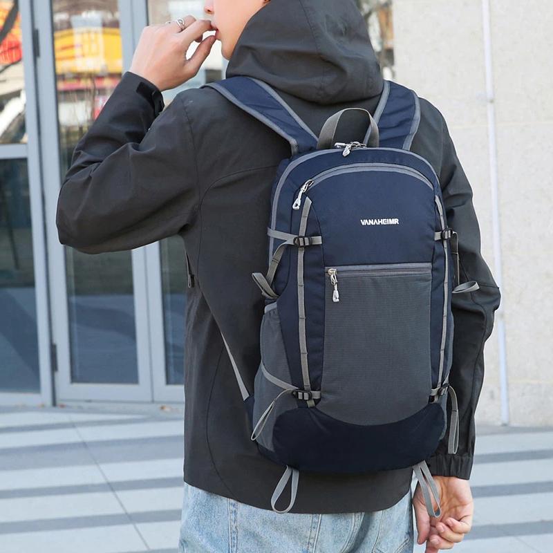 Foldable Multi-functional Outdoor Lightweight Hiking Backpack, Folding Backpack, Travel Water-resistant Daily Backpack