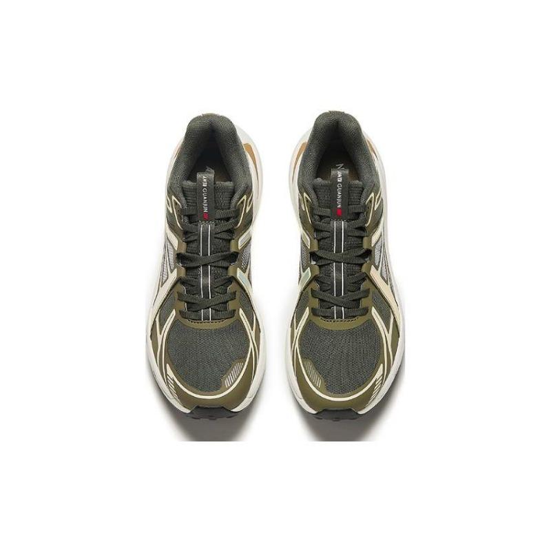 Anta men low-top running shoes green 112345660A-2
