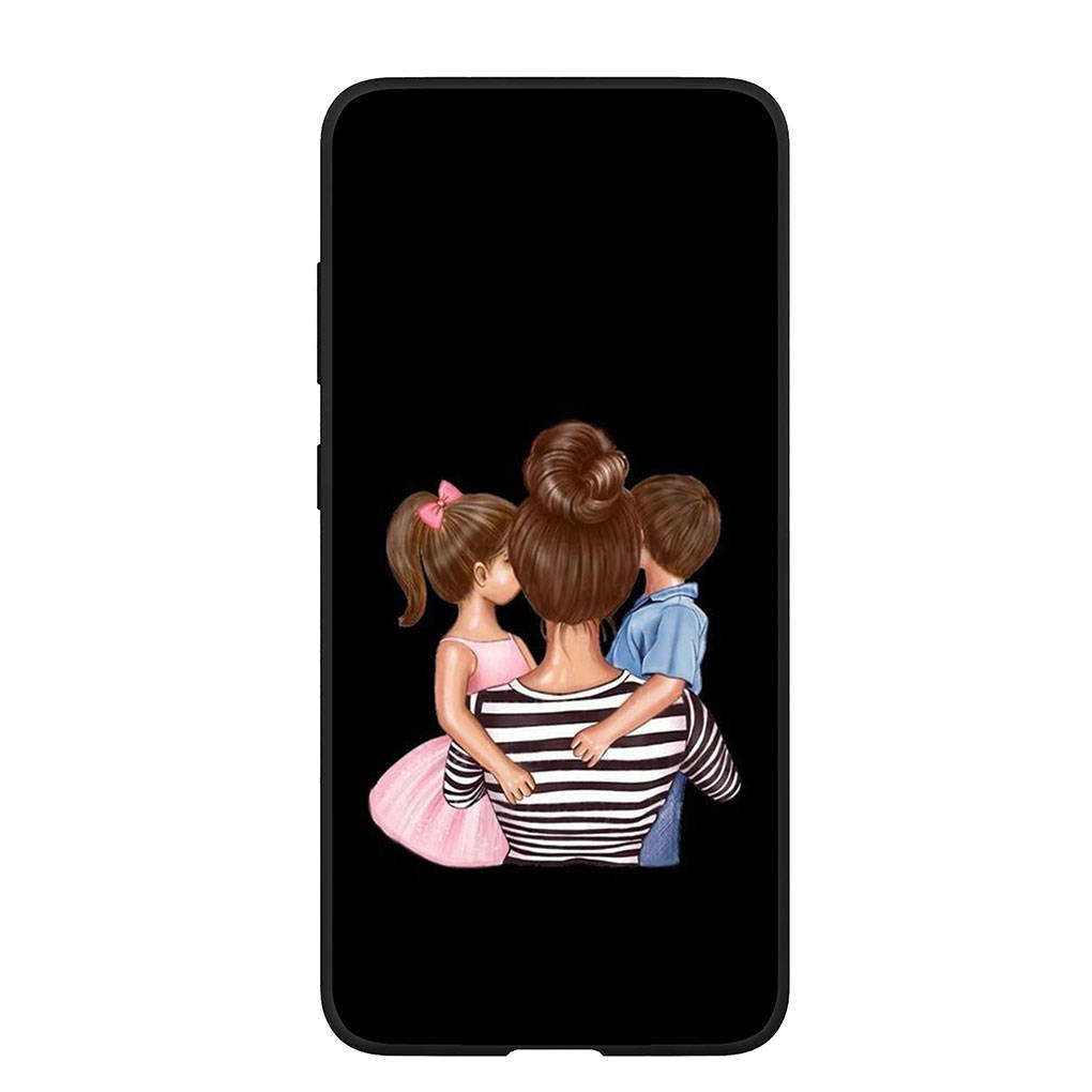Phone Case for Samsung Galaxy S25 S24 S23 iPhone 16 15 Xiaomi Redmi Note 14 13 12 16E 11 Pro Max OPPO Moto Huawei Family Boy Woman Baby Girl Mom Cover