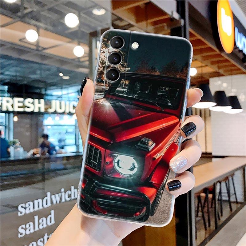 Брендовый внедорожник, спортивные автомобили, мужской прозрачный чехол для Samsung Galaxy S22 S21 S20 FE S 22 Ultra S10 E S9 Plus 5G, чехол для телефона