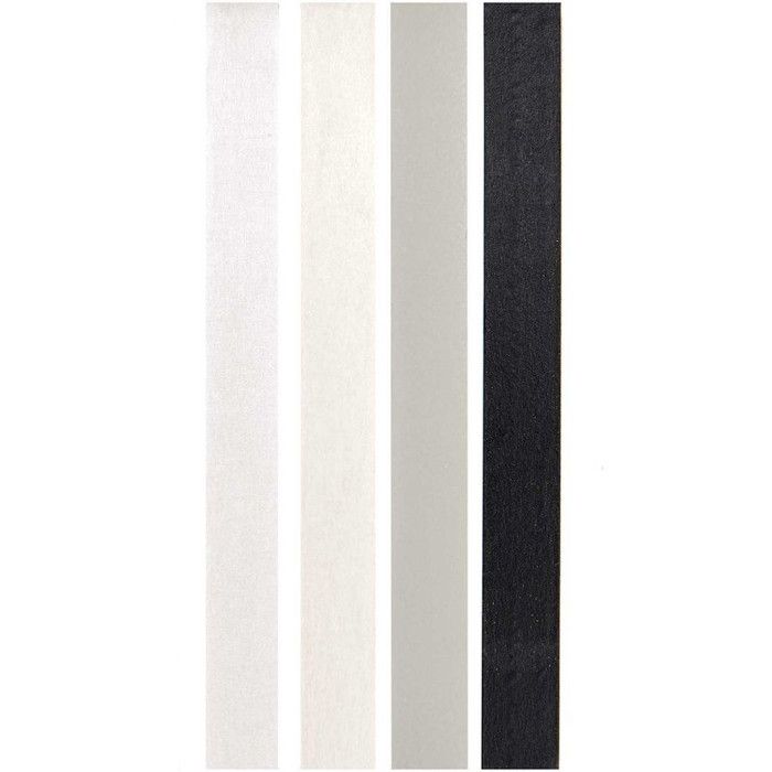 4 Masking Tapes - noir & blanc