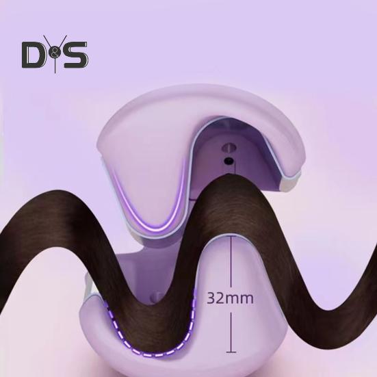 32 мм щипцы для завивки в форме яичного рулета с 4 температурными режимами, регулируемые бигуди для французских волн, быстрый нагрев, электрические щипцы для завивки волос, женские волнистые волосы